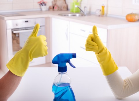 Customer complaint review process for carpet cleaning service