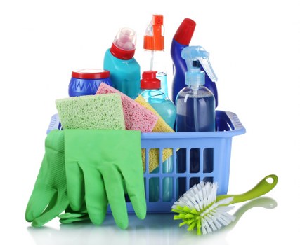 Eco-friendly cleaners in NW6 working in a modern apartment